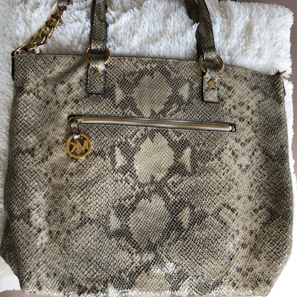 Michael Kors Snakeskin Purse